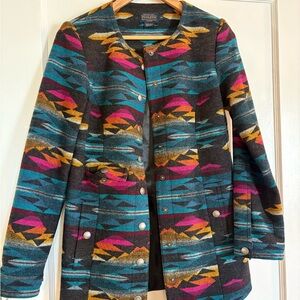 Pendleton Multicolor Wool Jacket